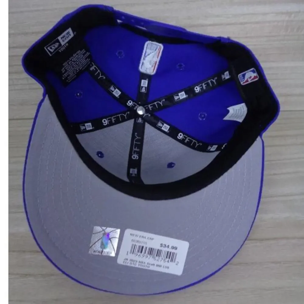 LA Clippers New Era Royal Official Team Color 9FIFTY Snapback Hat Youth‎